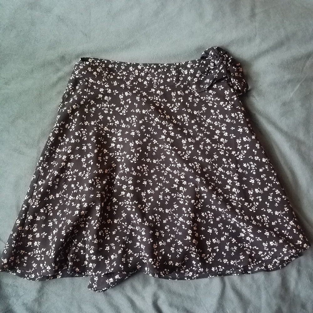 2 for $25- Floral Wrap Skirt